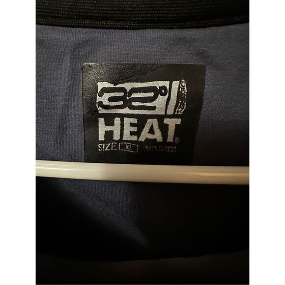 32 Degrees Heat Casual Crewneck Sweatshirt Mens XL light Navy Blue Sweater - Picture 3 of 3